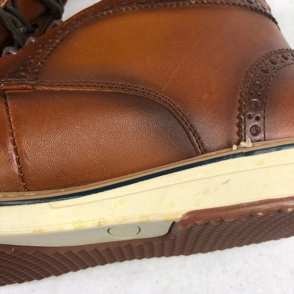 Steve Madden Breemer Leather Chukka Boots Size 7.5